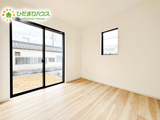 【洋室】 | ひたちなか市津田4期　新築戸建　 | 全居室フローリングですのでお掃除も楽々です☆