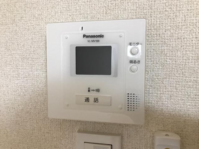 グリーングラス壱番館のセキュリティ|カメラ付インターホン