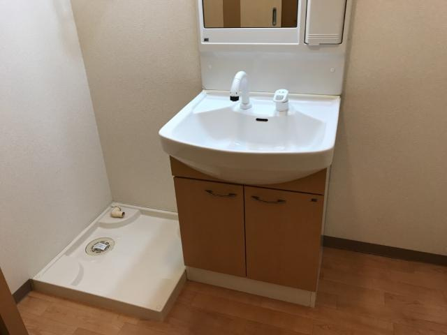 グリーングラス壱番館の洗面所|洗面