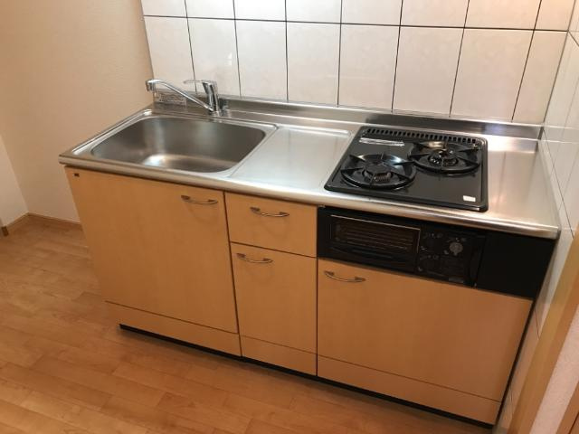 グリーングラス壱番館のキッチン|システムキッチン