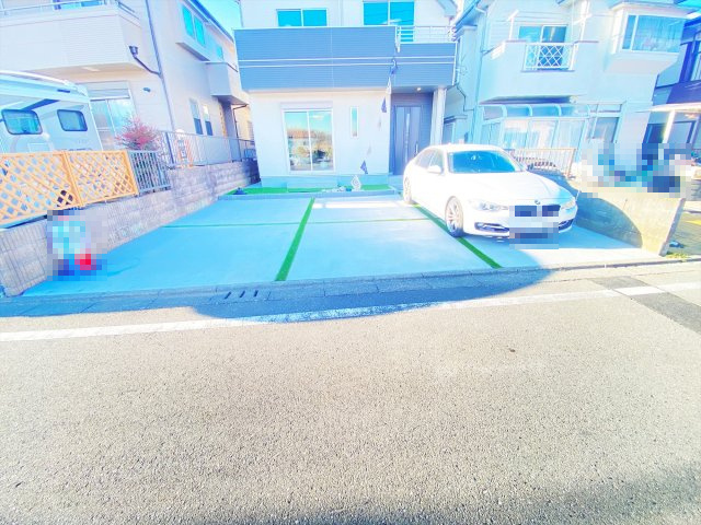 『八王子市新築戸建て』八王子市下恩方町1146-8【仲介手数料無料】　４期の駐車場|～仲介手数料無料☆八王子ひなた不動産～　八王子市下恩方町　新築戸建て