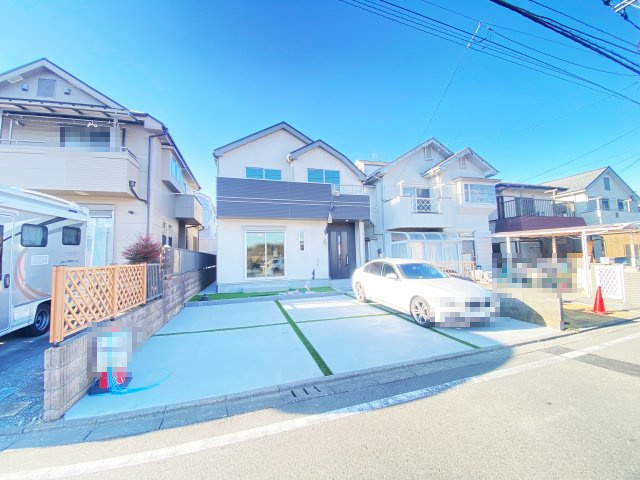 『八王子市新築戸建て』八王子市下恩方町1146-8【仲介手数料無料】　４期の外観|～仲介手数料無料☆八王子ひなた不動産～　八王子市下恩方町　新築戸建て