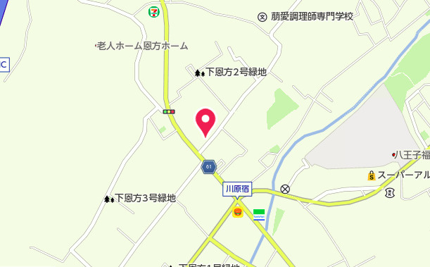 『八王子市新築戸建て』八王子市下恩方町1146-8【仲介手数料無料】　４期の地図|～仲介手数料無料☆八王子ひなた不動産～　八王子市下恩方町　新築戸建て