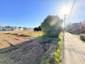 【前面道路含む現地写真】 | 鶴ヶ島市脚折　建築条件なし売地　東武越生線『一本松駅』徒歩21分　【第一小学区】