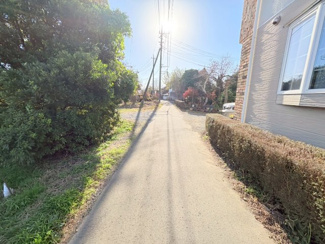 【前面道路含む現地写真】 | 鶴ヶ島市脚折　建築条件なし売地　東武越生線『一本松駅』徒歩21分　【第一小学区】