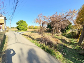 【前面道路含む現地写真】 | 鶴ヶ島市脚折　建築条件なし売地　東武越生線『一本松駅』徒歩21分　【第一小学区】
