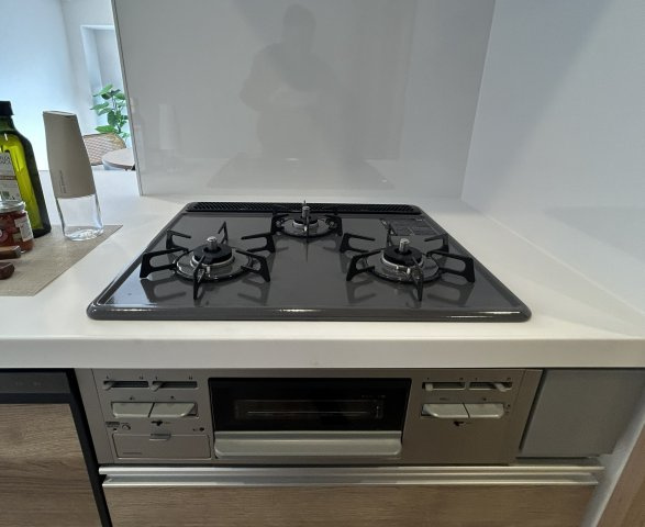 和泉中央パークホームズの設備|ガスコンロ