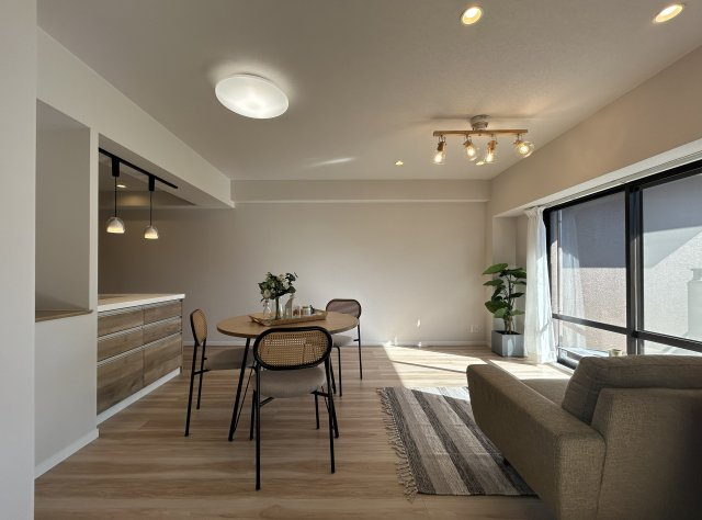 和泉中央パークホームズの居間・リビング|リビング・ダイニング