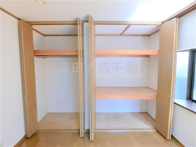 ルミナーレ東蒲田の収納|大型クローゼット