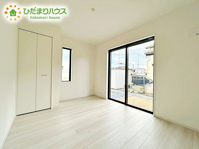 【洋室】 | ひたちなか市中根12期　新築戸建 | 机にベットを置けば子供部屋の完成です！