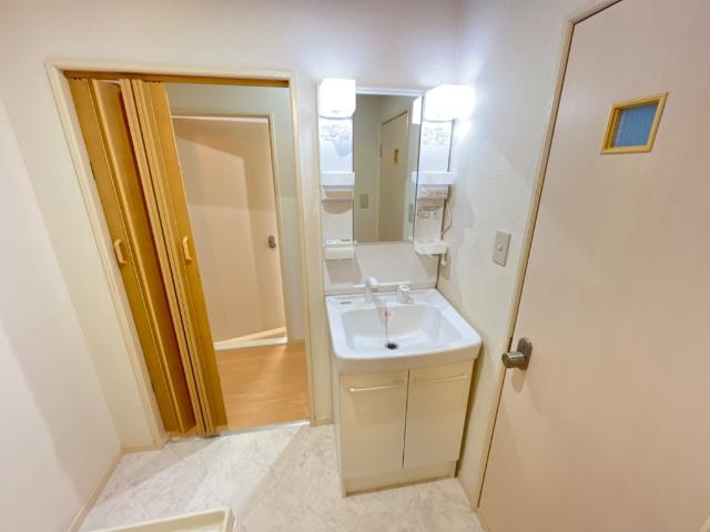 中切ハイムの洗面所|洗髪洗面化粧台