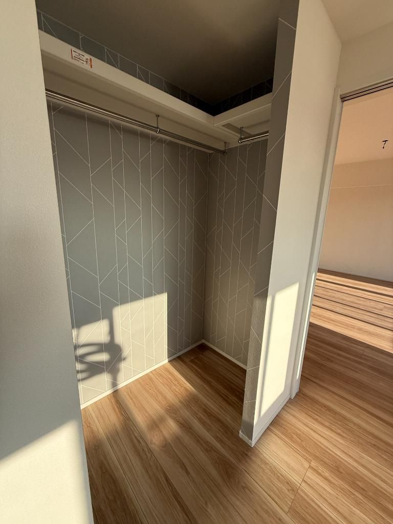 多摩川ハイム３号棟の収納|収納のためのスペースです