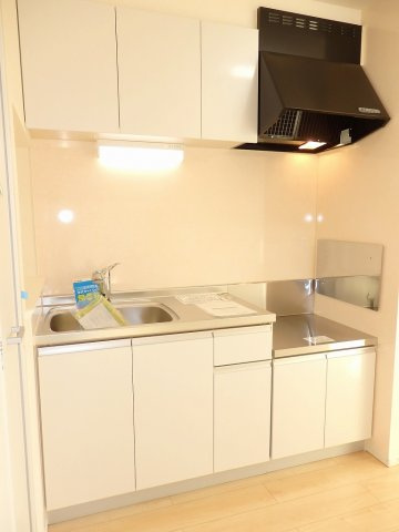グレィス　ヴィラ　観音Ⅱのキッチン|きれいなキッチンです