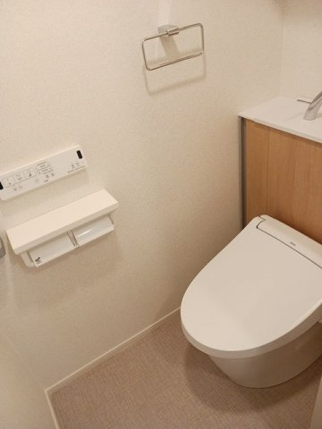 メゾン・ルピナスのトイレ|清潔感のあるトイレです