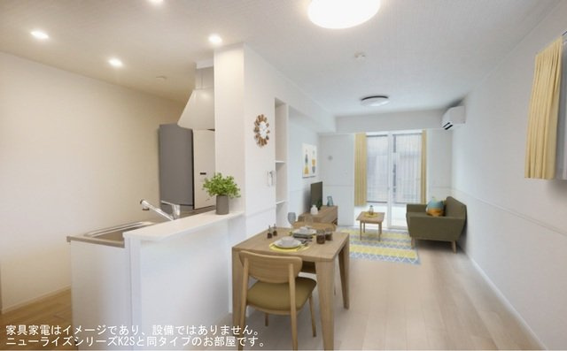 中野４丁目アパートの居間・リビング|こちらの居間で趣味の時間をお楽しみください