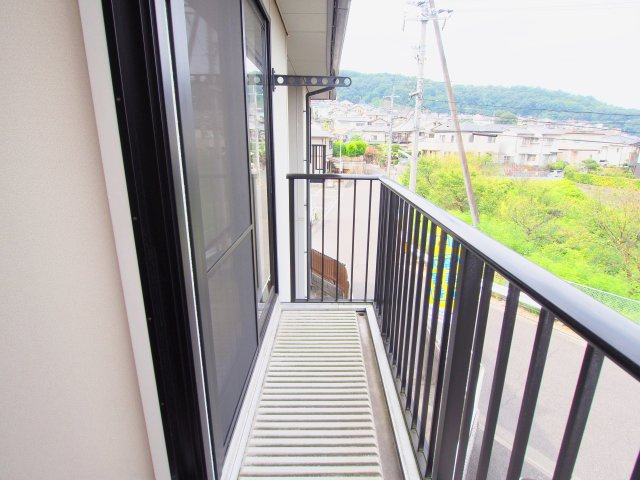 K.ガーデンのバルコニー