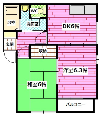 K.ガーデンの間取り