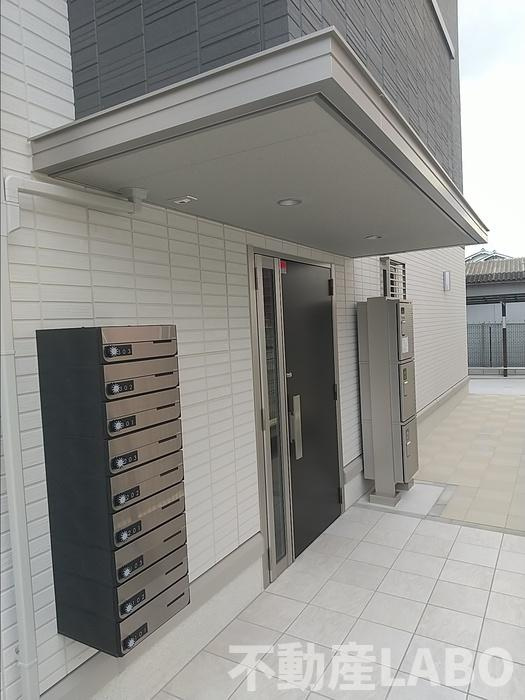 コンフォート瓜破Ⅱのエントランス