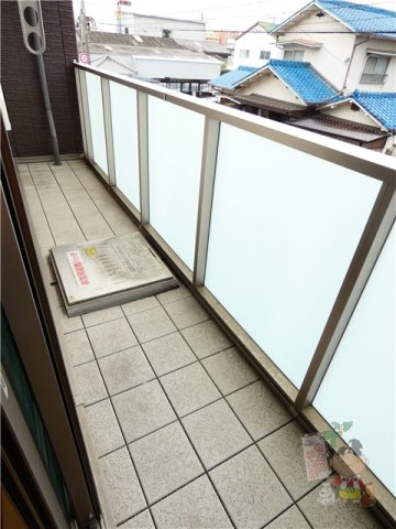 グランメゾン新保のバルコニー
