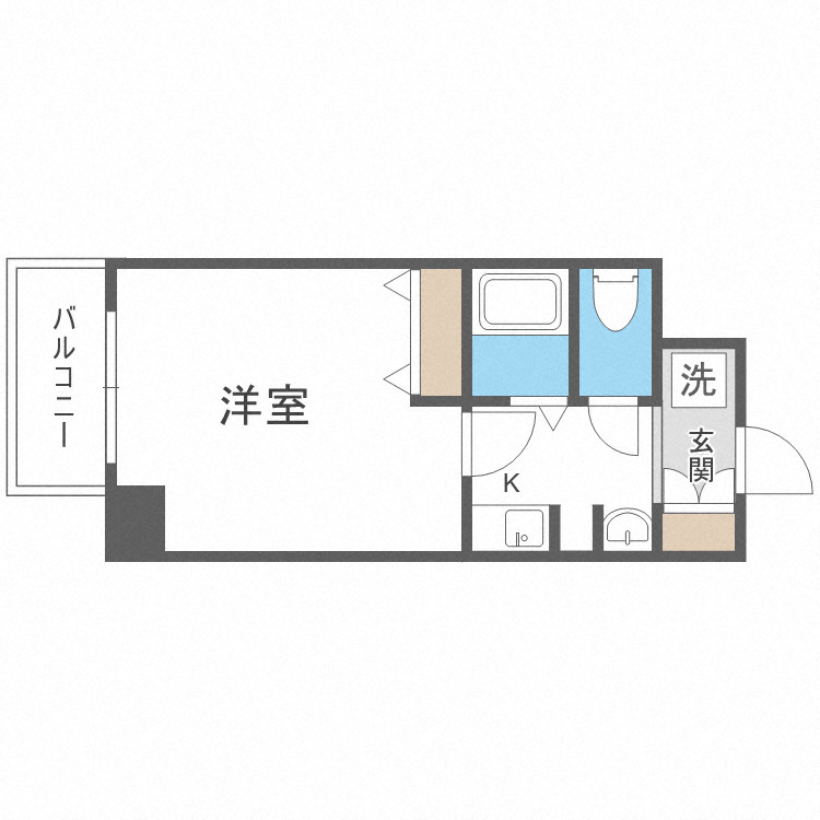 ＣＡＳＳＩＡ天王寺東の間取り