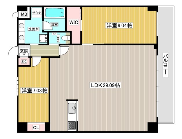 【間取り】 | プレジオ西宮北口
