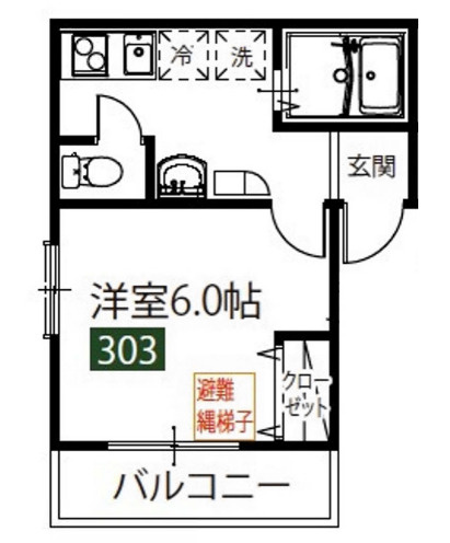 MELDIA南4丁目No.2 の間取り
