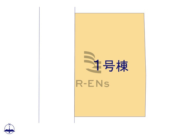 【区画図】 | 西東京市泉町３丁目　新築戸建て | 間口広々、堂々とした佇まいです