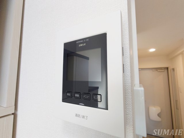 ソレイユテラス東十条のセキュリティ|モニター付きインターホンです☆