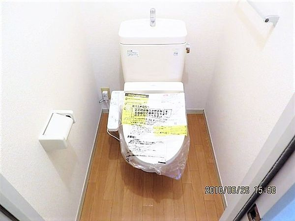 川崎市多摩区西生田２丁目の賃貸マンションのトイレ