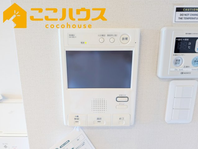 ザエテルインディゴ本部の防犯設備|録画機能付きTVインターホン