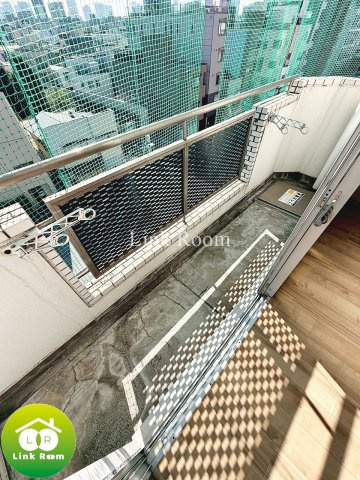 ダイヤモンドレジデンス白河のバルコニー