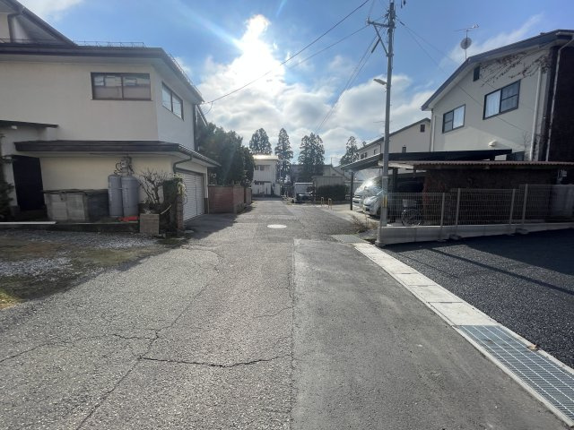 新築戸建・新築建売　会津若松市南千石町第1　東山小・第二中の前面道路含む現地写真