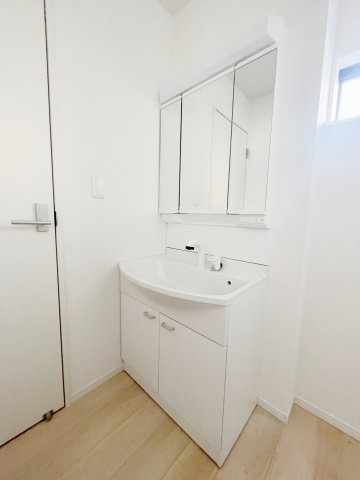 新築戸建・新築建売　会津若松市南千石町第1　東山小・第二中の洗面所|同社施工例