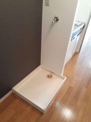 STビルの内装|室内洗濯機置き場です