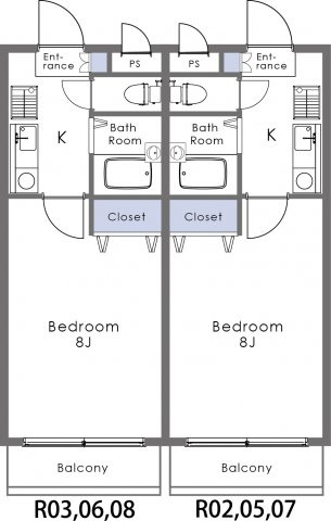STビルの間取り