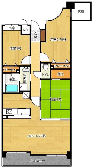 【間取り】 | ヴィルブランシェ菖蒲ヶ丘 | ヴィルブランシェ菖蒲が丘（GoodHome）