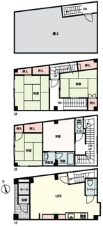【間取り】 | 荒川7丁目
