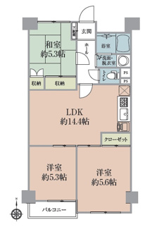 【間取り】 | 南浦和ハイツ