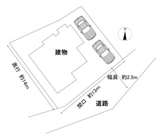 【区画図】 | 柳井市片野西戸建