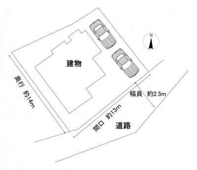 【区画図】 | 柳井市片野西戸建