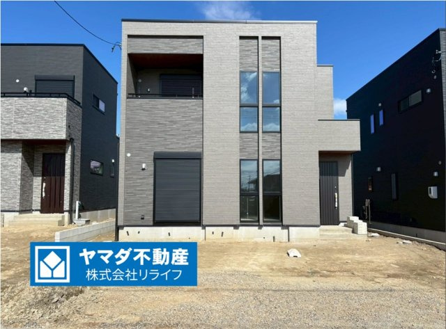 タマタウン　羽島市竹鼻町飯柄（竹鼻小）　全3区画分譲の外観|■2号棟
■YAMADA電機の　ヤマダ不動産　株式会社リライフ　岐阜店■
いつでもお問合わせ下さい。

