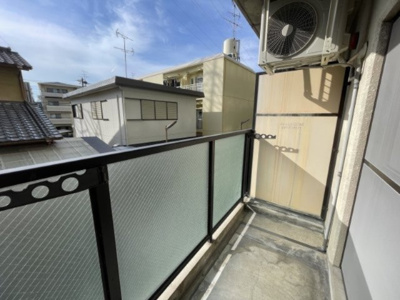 【バルコニー】 | 豊新グランドハイツ北 | お洗濯にも便利なバルコニー付き