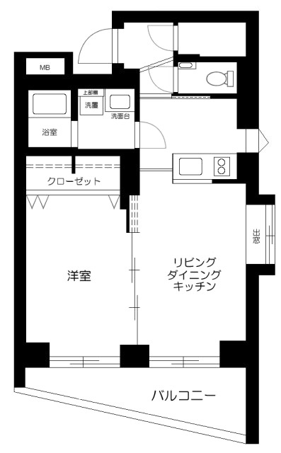 新宿区赤城下町のマンションの画像