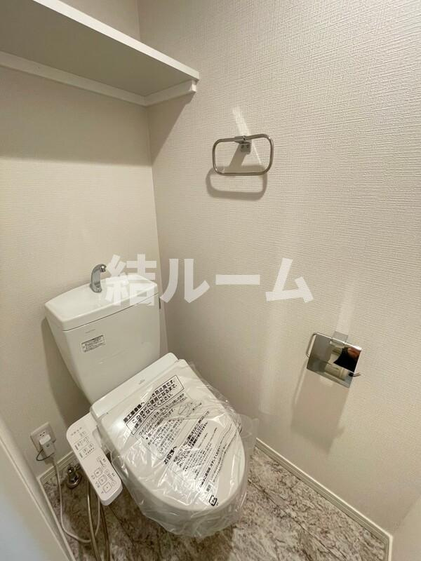 川口市芝４丁目のアパートのトイレ