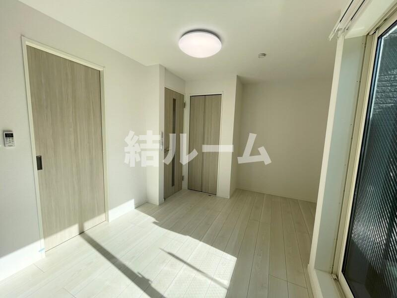 川口市芝４丁目のアパートの寝室