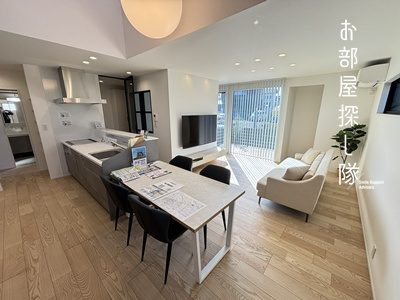 久留米市国分町の新築一戸建の居間・リビング