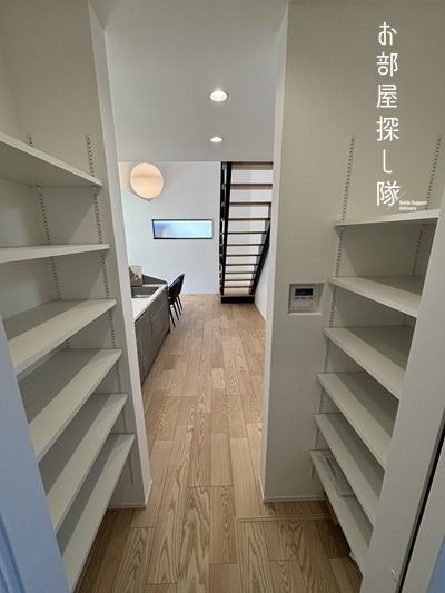 久留米市国分町の新築一戸建の収納