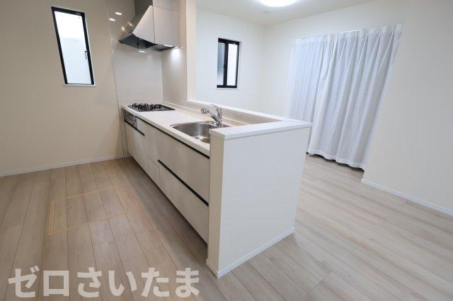 《仲介手数料無料》西区大字指扇235-16新築一戸建てハートフルタウンのキッチン