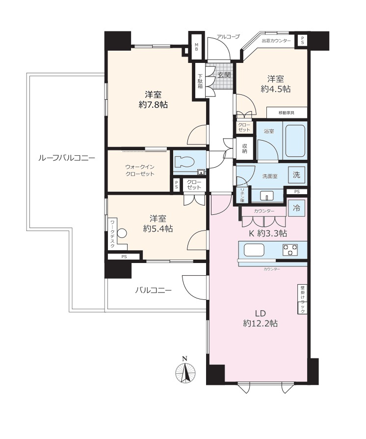 ブランズ文京白山の間取り