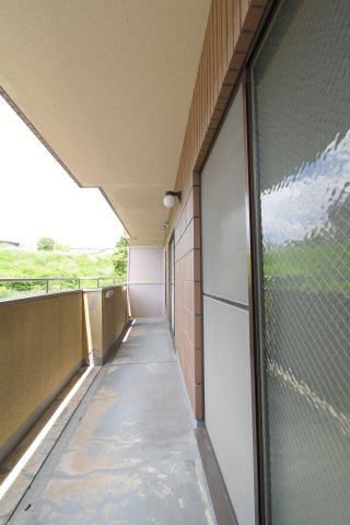 ラセーヌ大北のバルコニー